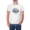 Camiseta Nube Musical Colorida color blanco
