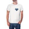 Camiseta Corazón con Pulso color blanco Camiseta Corazón con Pulso color blanco