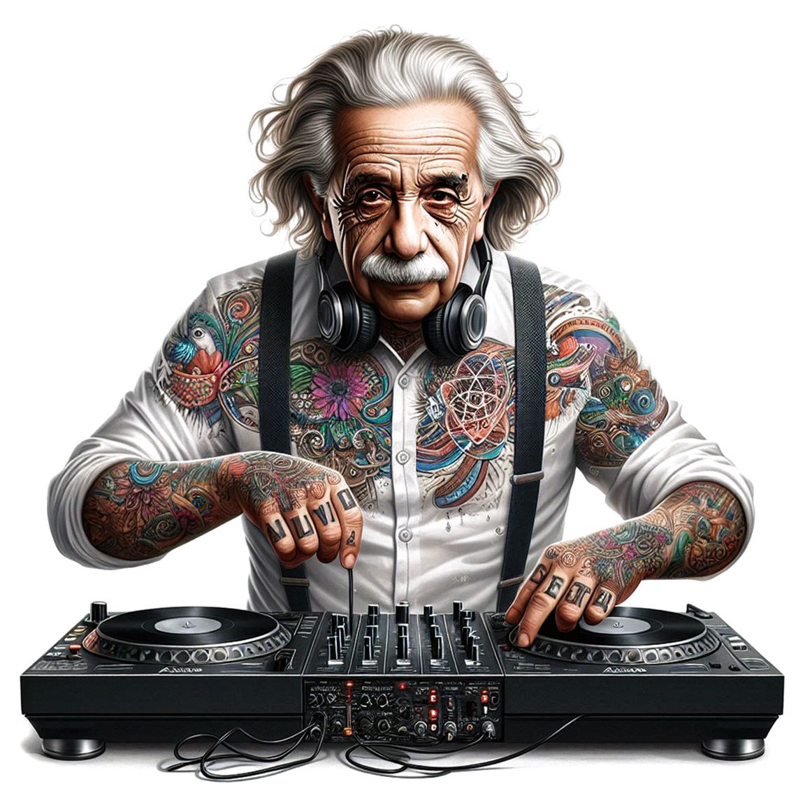 Diseño Albert Einstein Dj