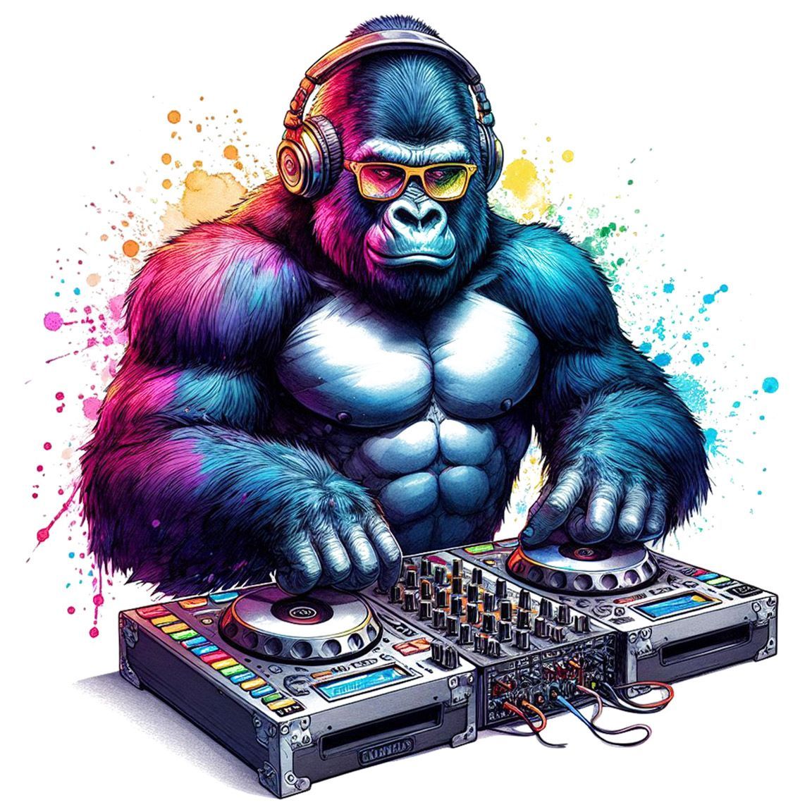 Diseño Gorila Dj