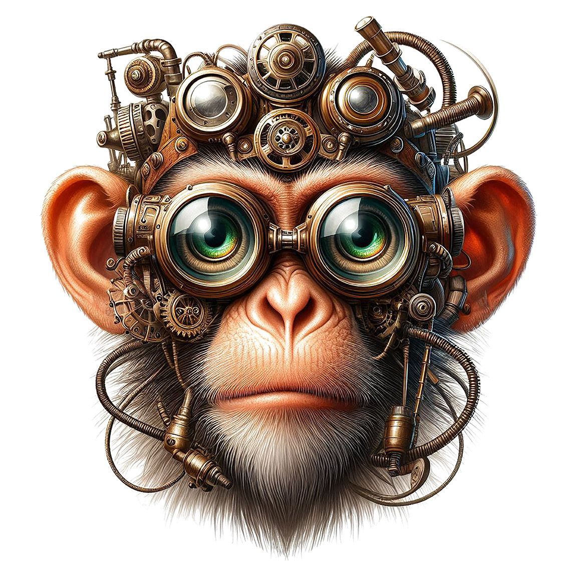 Diseño Mono Steampunk