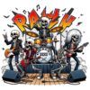Diseño Los Rockeros Muertos