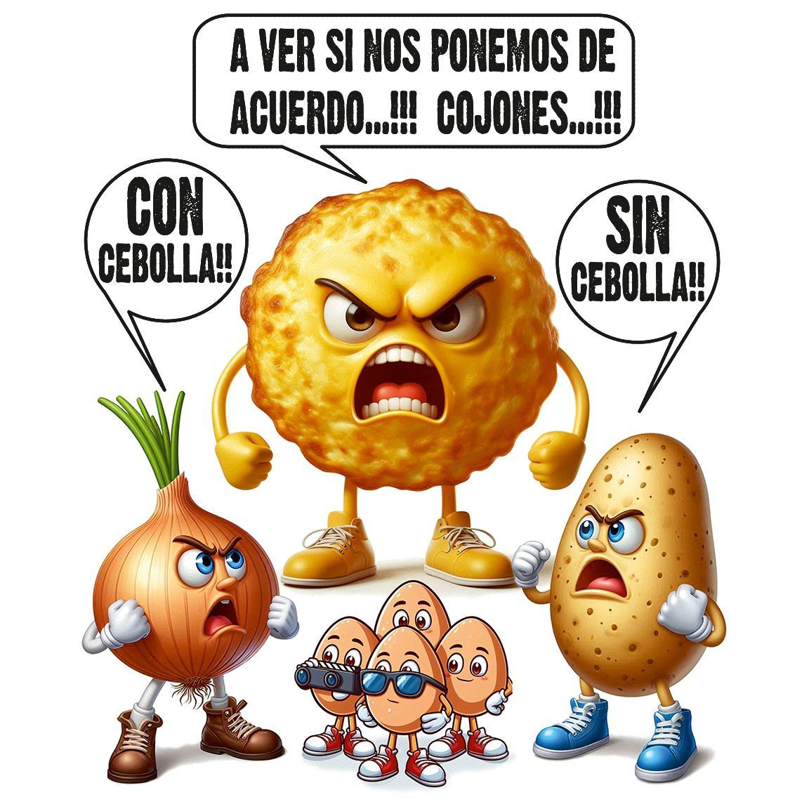 Diseño Con Cebolla o Sin Cebolla