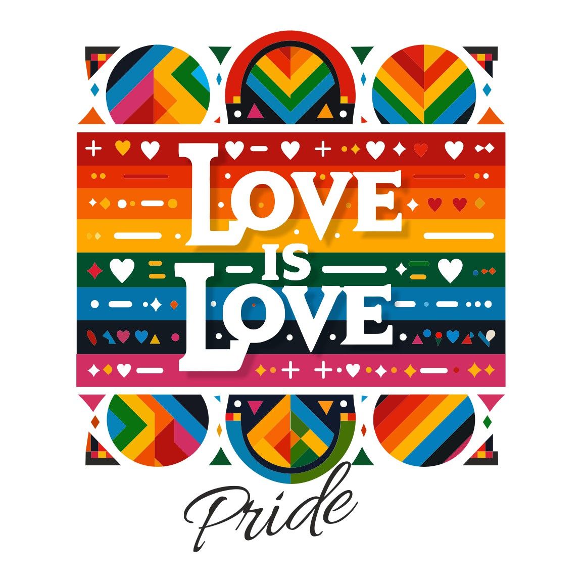 Diseño Love is Love - Pride Diseño Love is Love - Pride