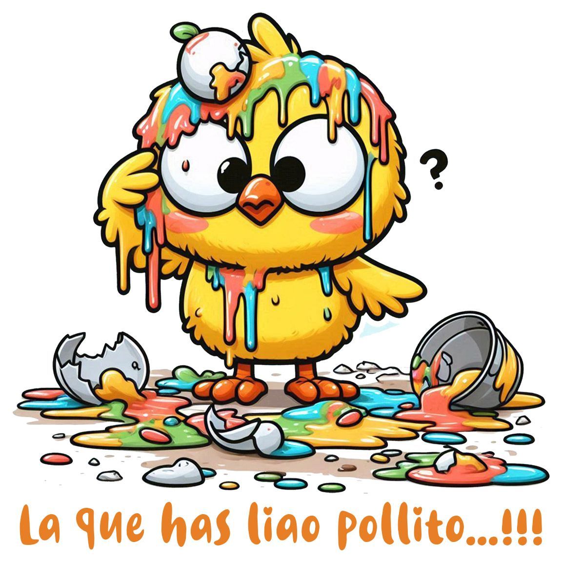 Diseño La que has liao Pollito...!!!