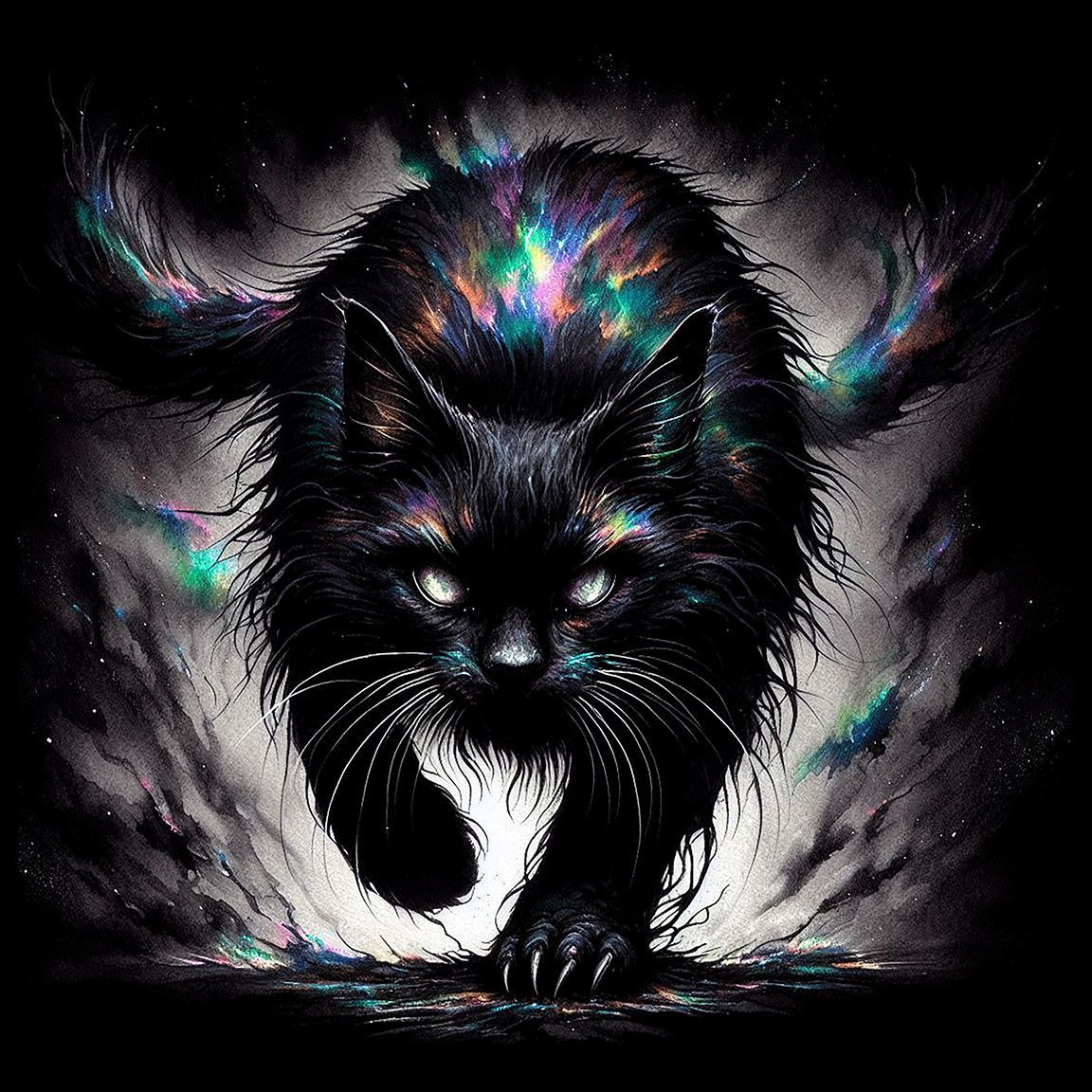 Diseño Gato Diabólico