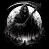 Diseño La Muerte Delante de la Luna