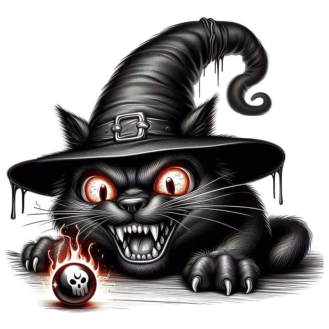 Diseño Gato de la Mala Suerte Diseño Gato de la Mala Suerte