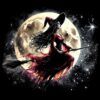 Diseño Bruja Roja de la Luna Diseño Bruja Roja de la Luna