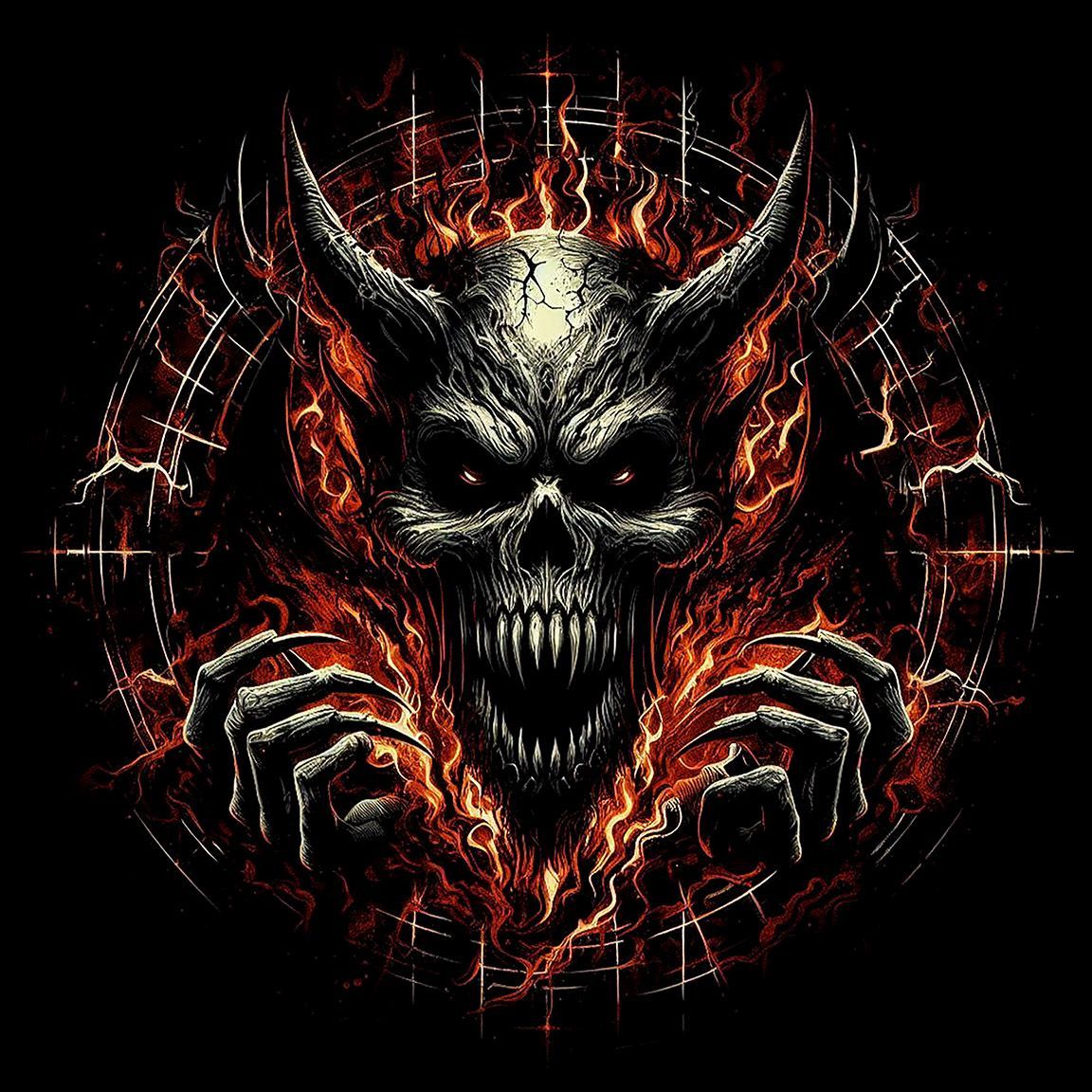 Diseño Círculo Satánico