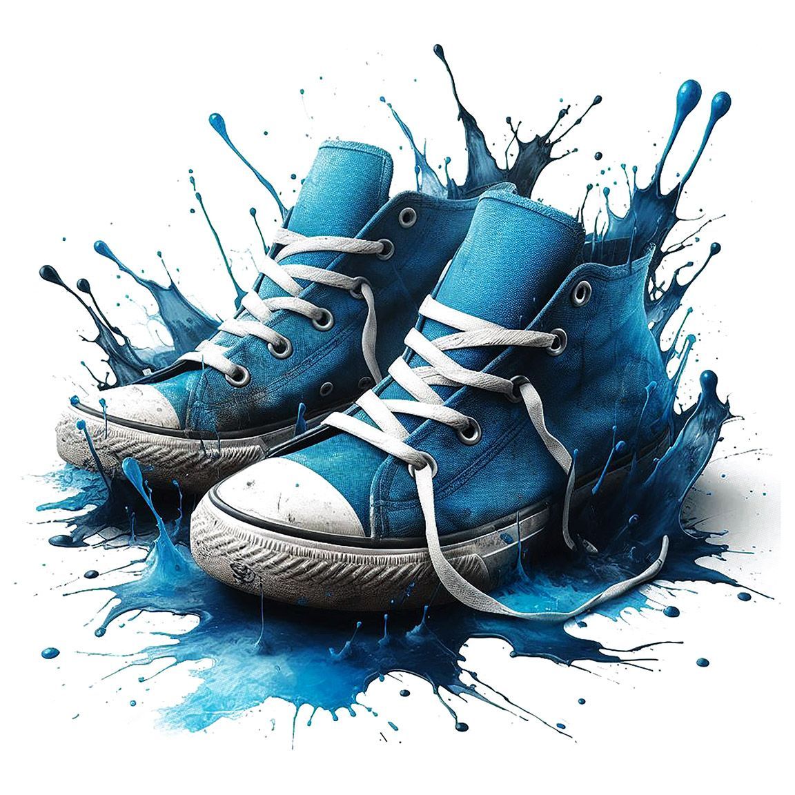 Diseño Zapatillas Deportivas Tinta