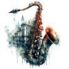 Diseño Saxofón Ciudad