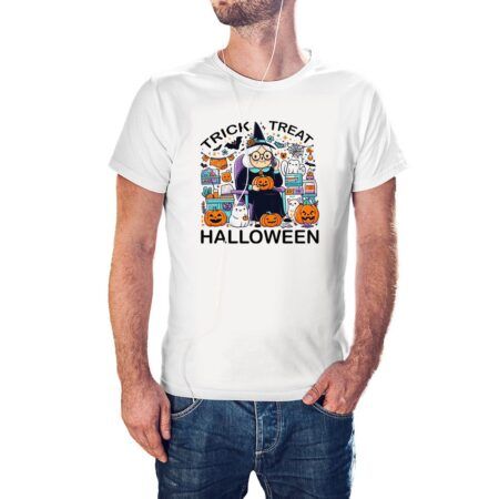 Camiseta Dulce Abuelita Bruja color blanco