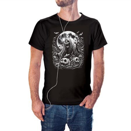 Camiseta Espectro Encapuchado color negro