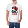 Camiseta Gorro Santa Ho Ho Ho color blanco