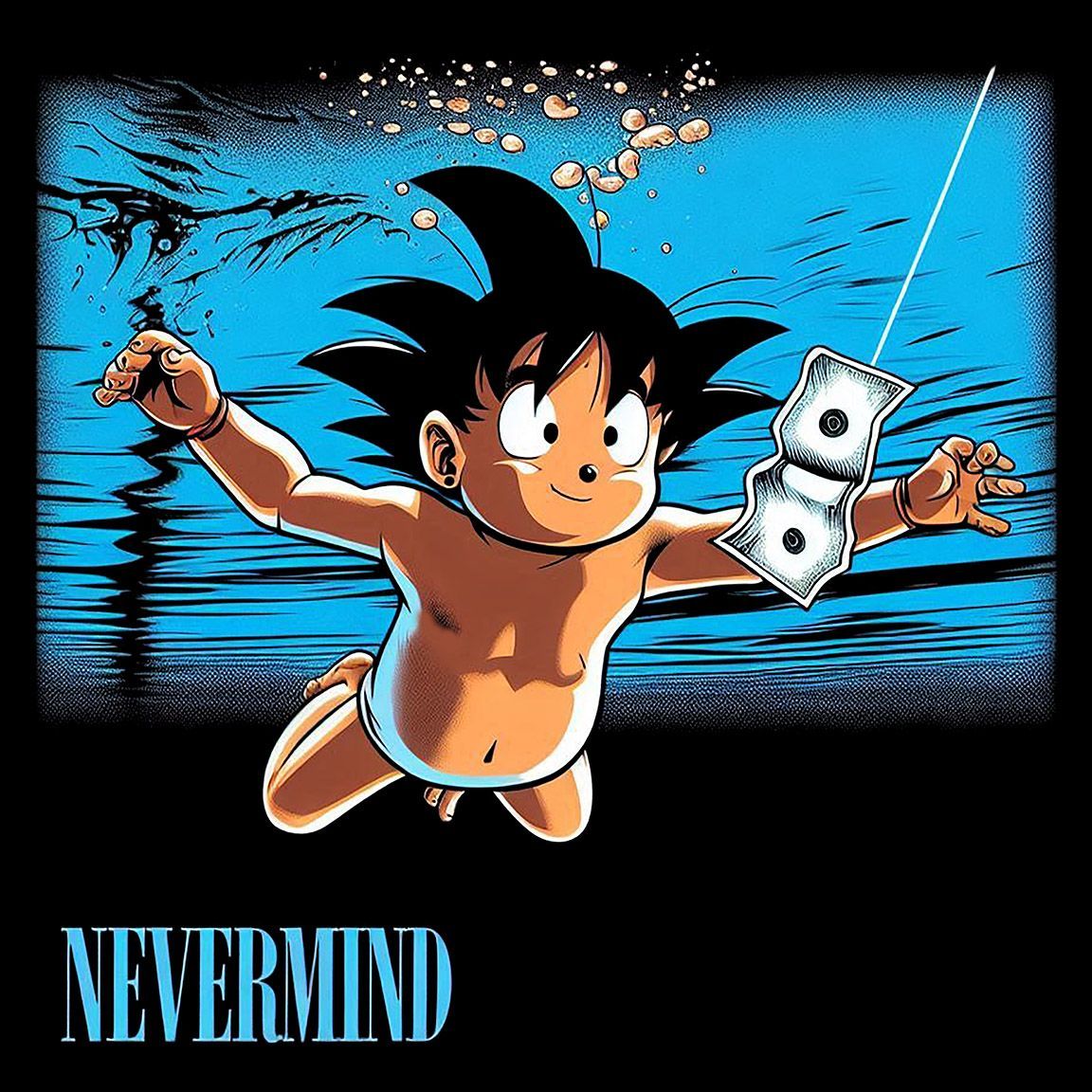 Diseño Nirvana Goku Nevermind