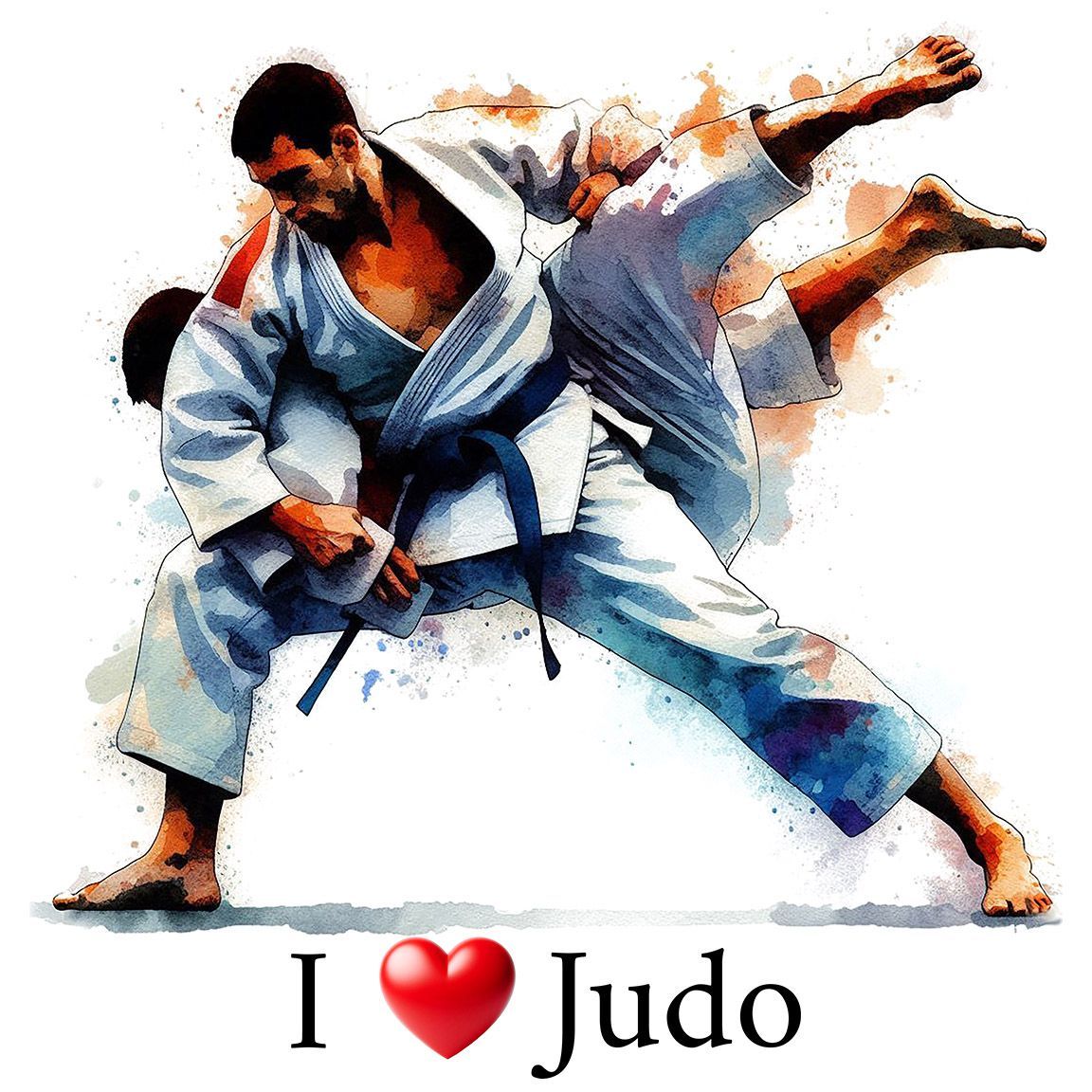 Diseño I Love Judo Diseño I Love Judo