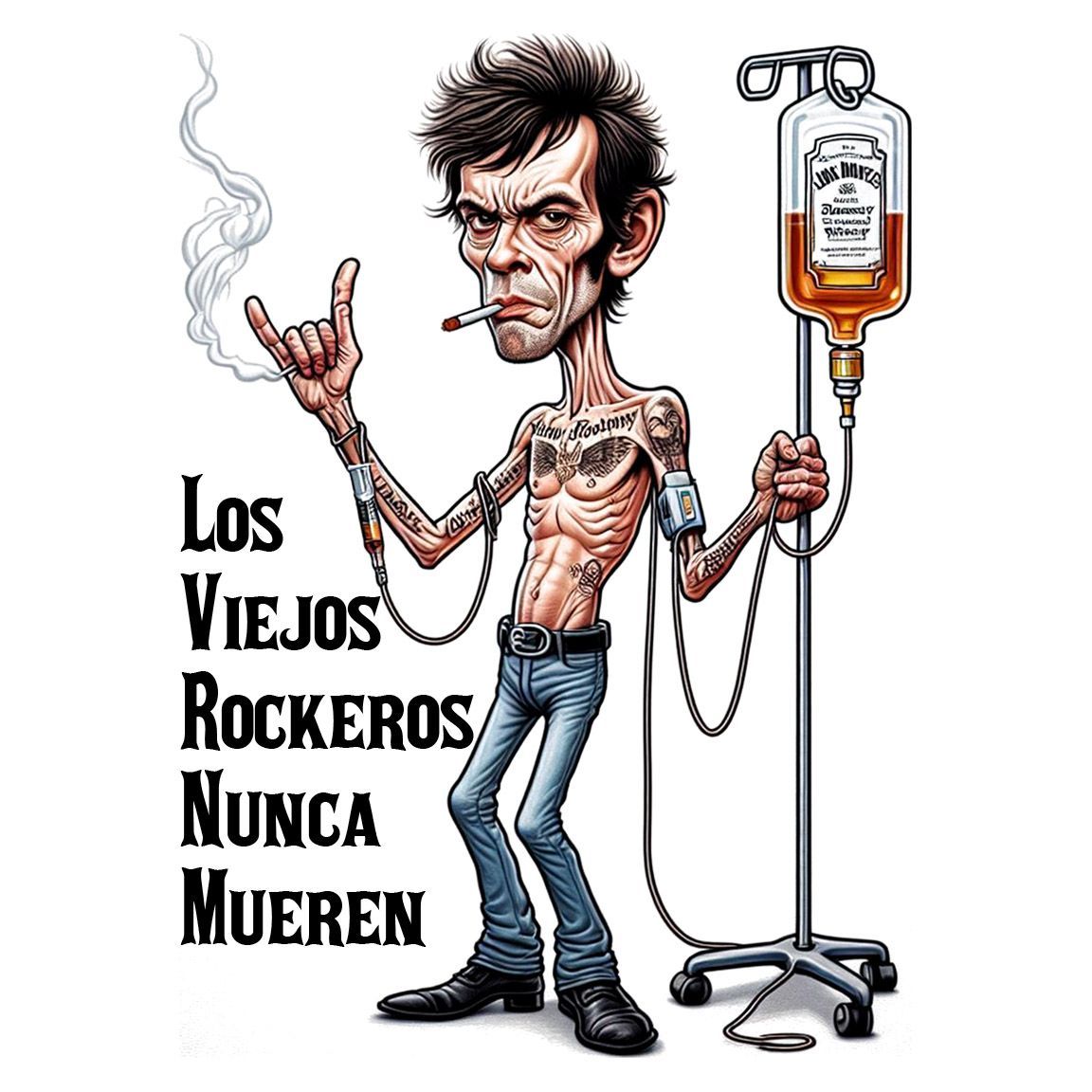 Diseño Los Viejos Rockeros Nunca Mueren Diseño Los Viejos Rockeros Nunca Mueren