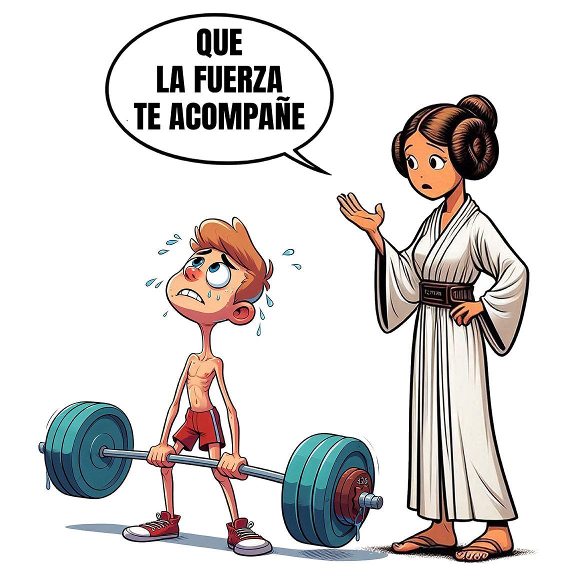 Diseño Que la Fuerza te Acompañe