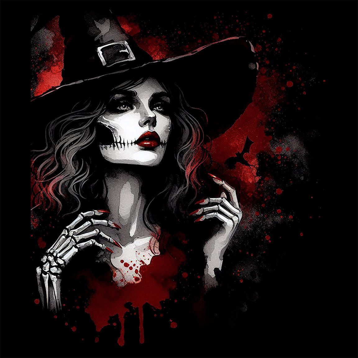 Diseño Bruja Catrina