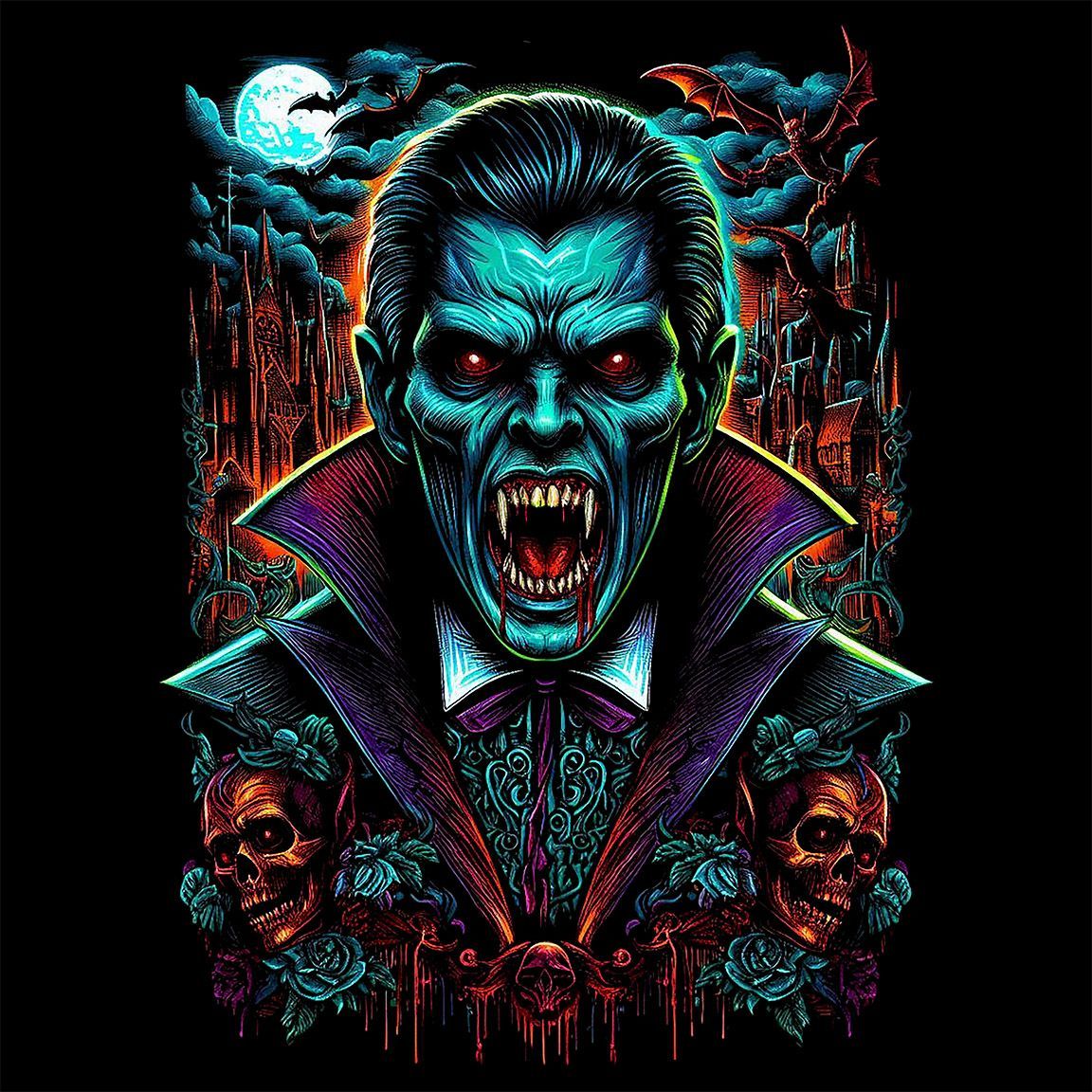 Diseño Vampiro Sangriento