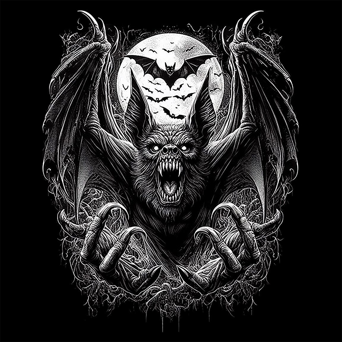 Diseño Murciélago Terrorífico