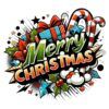 Diseño Merry Christmas Art Pop
