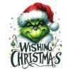 Diseño Grinch Wishing Christmas