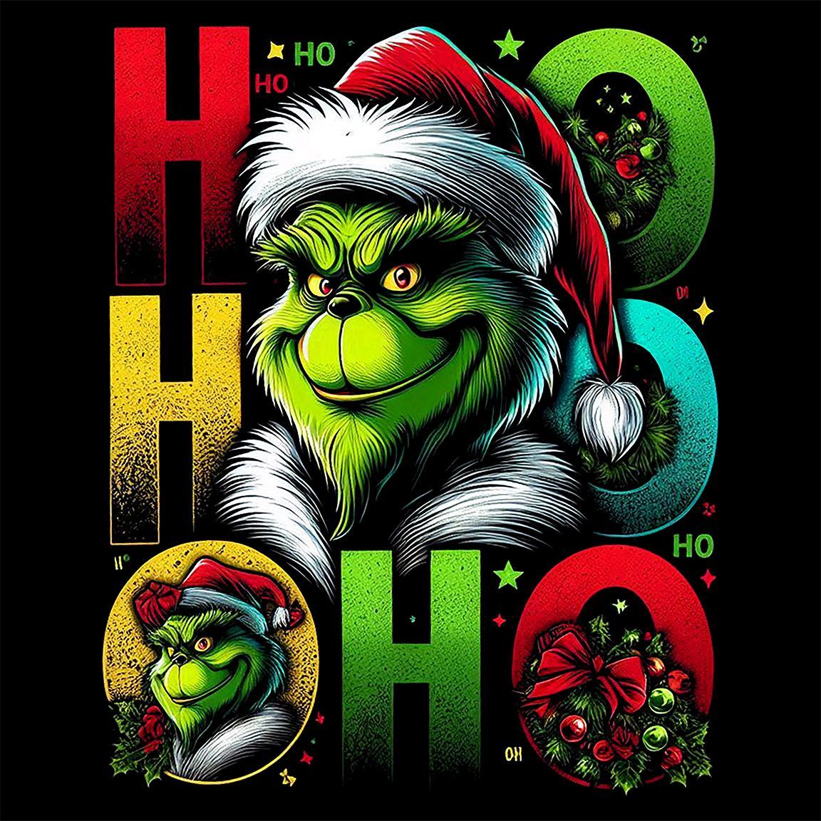 Diseño The Grinch Ho Ho Ho Diseño The Grinch Ho Ho Ho