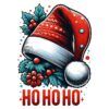 Diseño Gorro Santa Ho Ho Ho