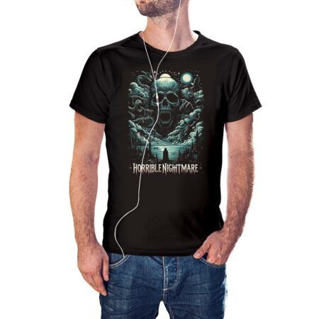 Camiseta Horrible Nightmare color negro