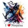 Diseño I Love Ninjutsu