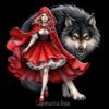Diseño Caperucita Roja y el Lobo Feroz