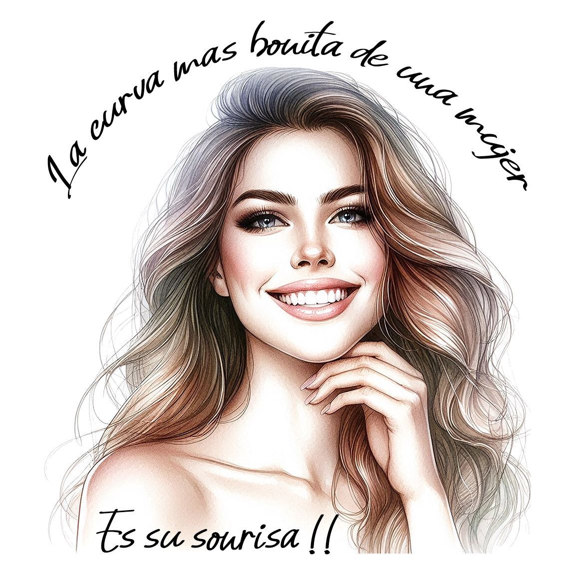 Diseño La Curva Más Bonita De Una Mujes Es Su Sonrisa Diseño La Curva Más Bonita De Una Mujes Es Su Sonrisa