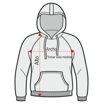 Sudadera capucha unisex con bolsillo kanguro
