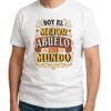 Camiseta unisex soy el mejor abuelo del mundo color blanco